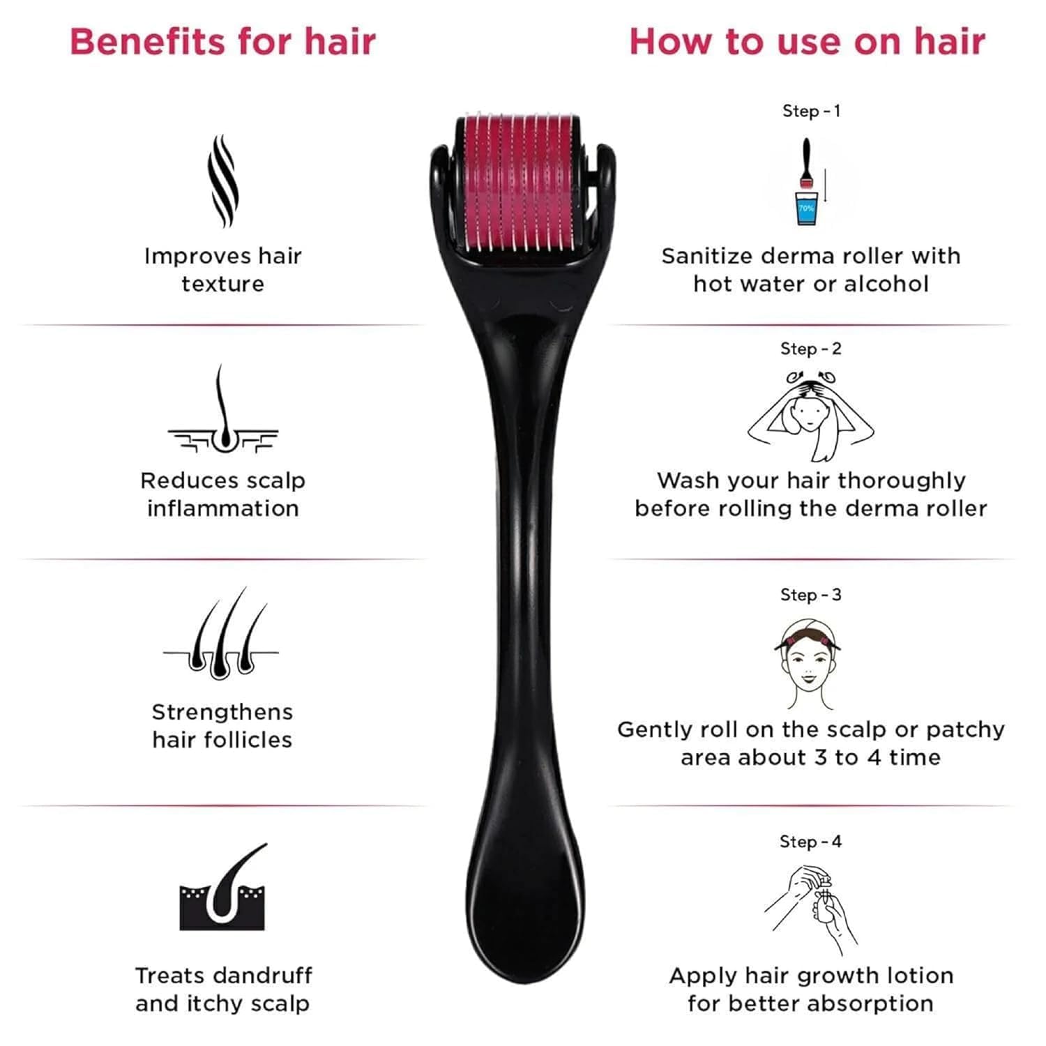 Skin Theraphy Derma Roller 0.25 mm Size Hair & Skin Roller