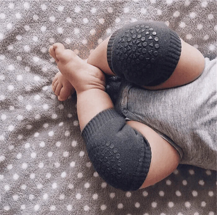Premium Anti-Slip Baby Knee Pads for Crawling, Breathable & Adjustable (1 Pair)